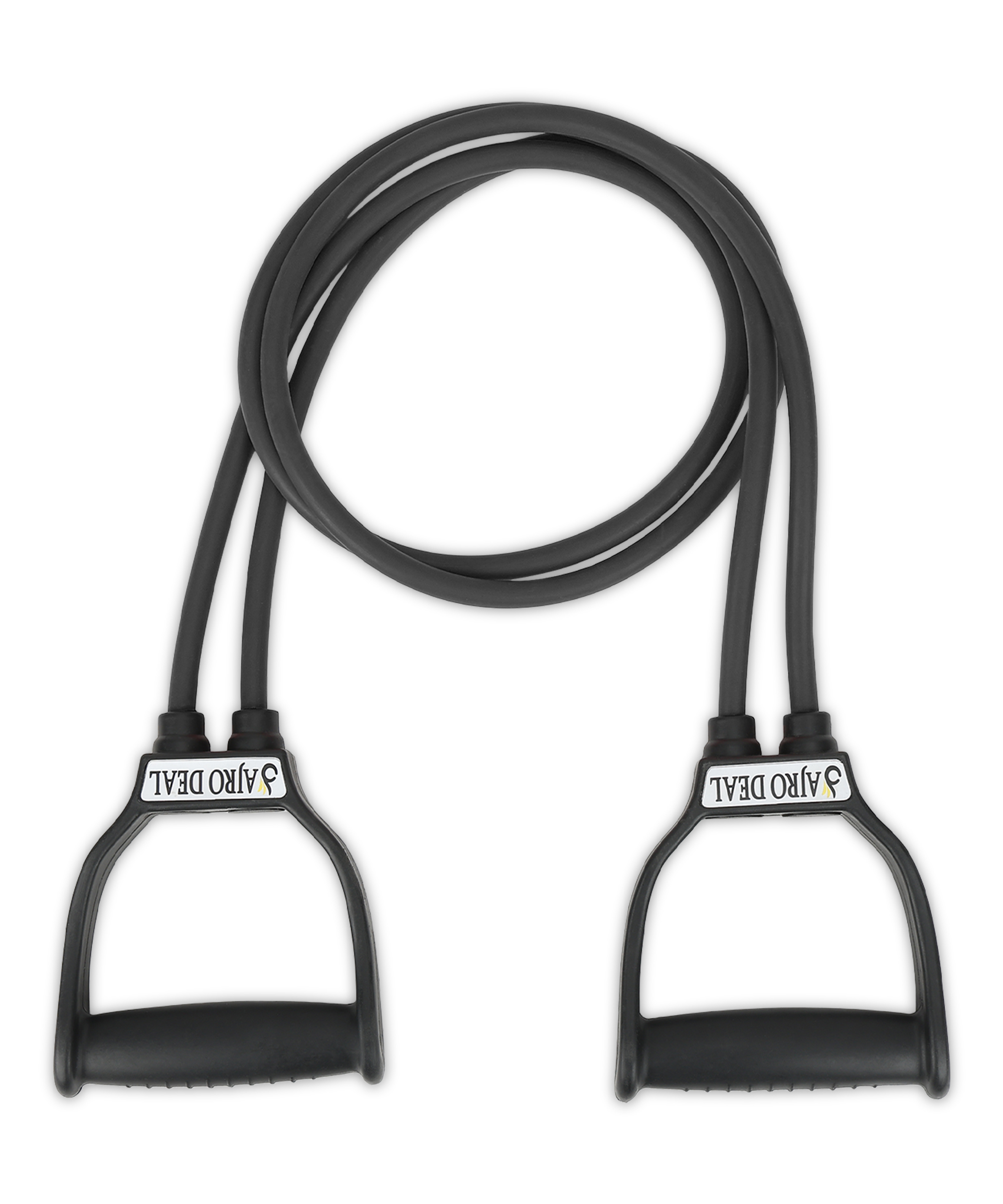 Double Spring Tummy Trimmer with Heavy Resistance Band & Toning Tube | Ab Exerciser for Weight Loss, Core Strength & Full Body Workout