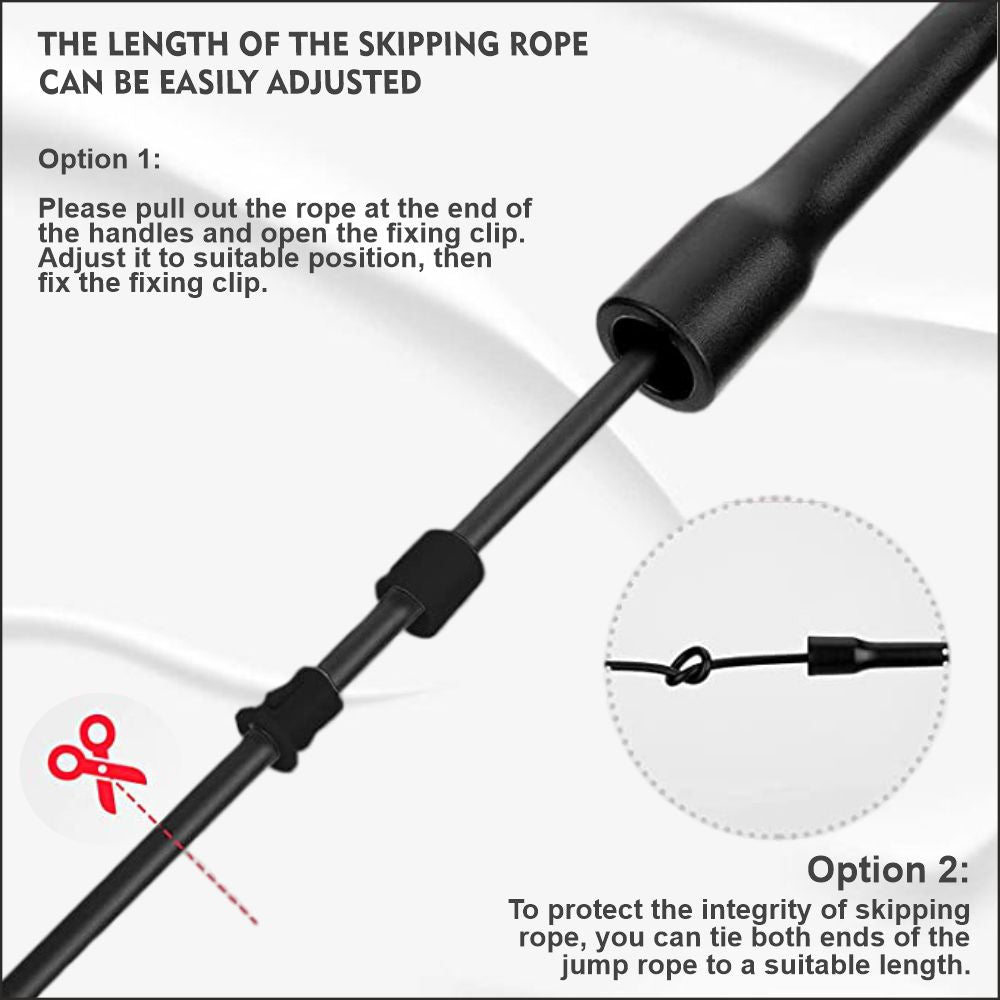 AJRO DEAL 4-in-1 Fitness Kit – Ab Wheel Roller, Hand Grip, Resistance Tube & Skipping Rope | Gym & Home Workout Accessories for Men & Women
