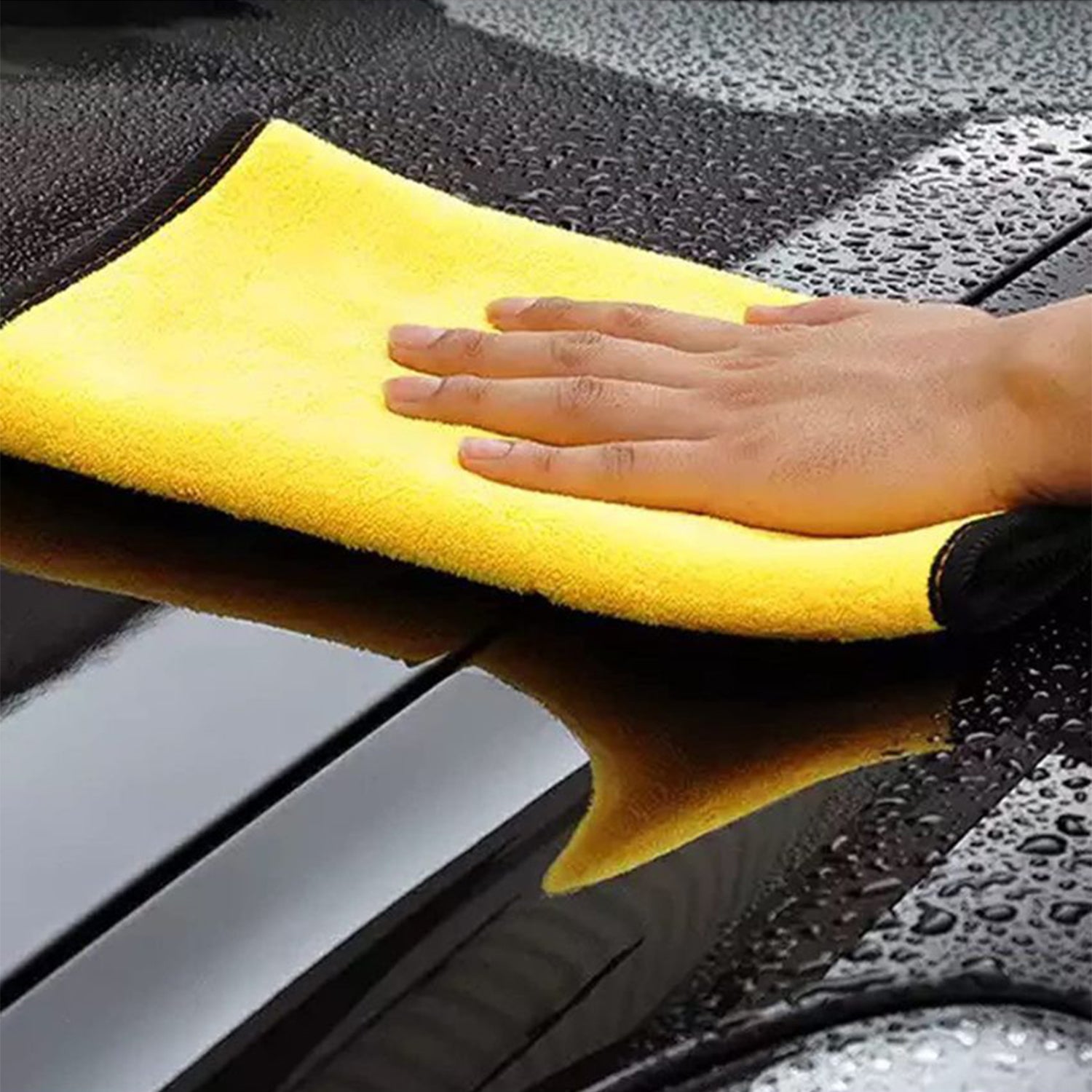 Progience 600 GSM Microfiber Vehicle Washing Cloth (PACK OF 1)