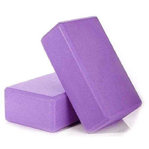 Yoga Blocks High Density Foam Yoga Brick for Stretching, Balancing pose for Yoga, Exercise and Fitness Yoga Block Premium Yoga Accessories for Women & Men Yoga