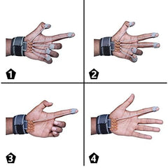 Climbing Finger Strengthener & Hand Gripper for forearm Finger -Exerciser Hand, Finger, Expander Finger, Extension Finger Exerciser Climbing Finger Strengthener, Finger Stretcher