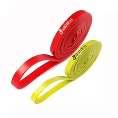 Heavy Resistance Band, Pull Up Bands, Resistance Bands, Loop Bands Toning Bands Best to Gym, Workout, Stretching & Home Exercise for Men & Women (Yellow,Red/Extra Light & Light Resistance)