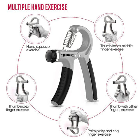 Adjustable Hight Quality Hand Gripper for Men & Women |Hand Grip|Finger Exerciser|Power Gripper|Hand Exerciser Equipment|Hand Strengtheners