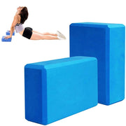 High Density Eva Foam Yoga Blocks Set Of 2,Non Toxic Anti Skid Yoga Brick Block For Improve Strength And Aid Balance And Flexibility For Women Yoga Accessories Equipment (9 x 6 x 2.5) Inches