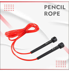 Skipping Rope for Men and Women Jumping Rope With Adjustable Height Speed Skipping Rope for Exercise, Gym, Sports Fitness Adjustable Jump Rope-Pencil
