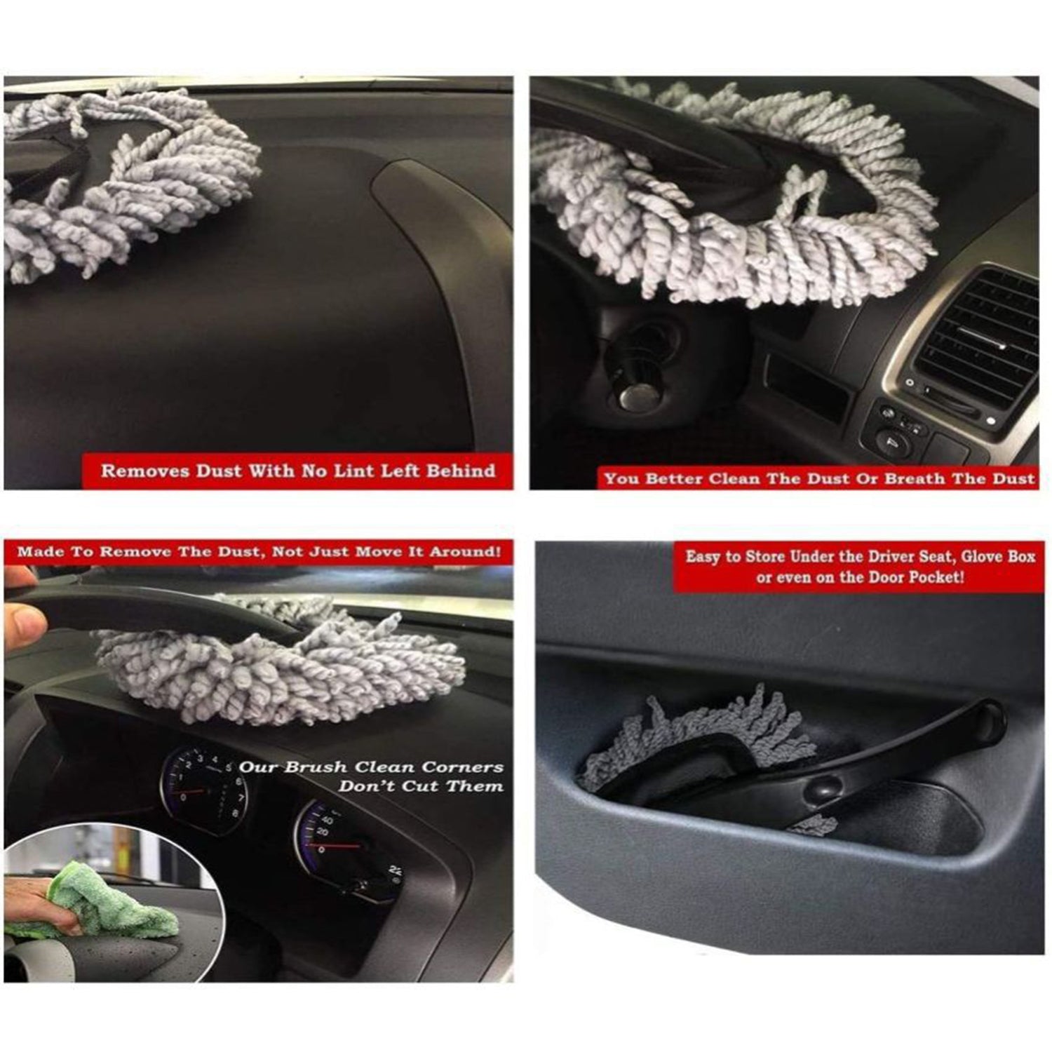 Progience Car Cleaning Duster Removal/Washer Sponge Car Care Cleaning Dusting-0 Wet and Dry Duster