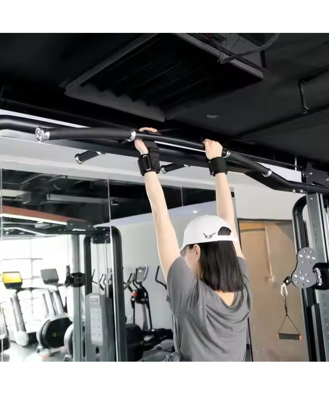 AJRO DEAL Weight Lifting Hooks, Adjustable Lifting Grips for Men and Women Hand Grip Hand Support