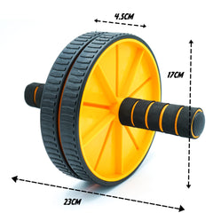 Ab Roller Wheel with Mat - Training Equipment for Abdominal & Core Strength for Home and Gym Fitness