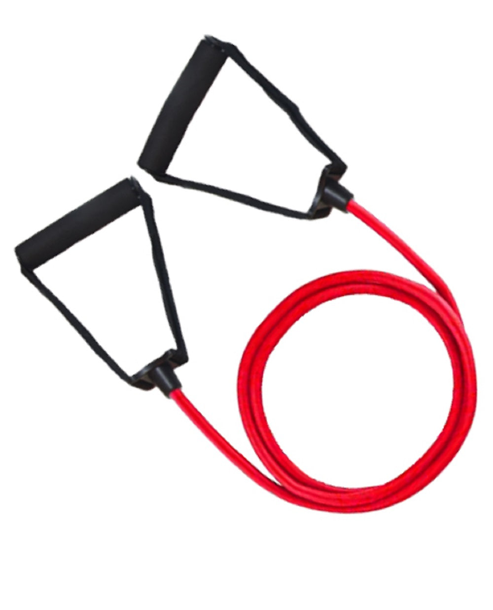 Single Resistance Bands Toning Tube Exerciser for Fitness, Stretching, Workout, Home and Gym