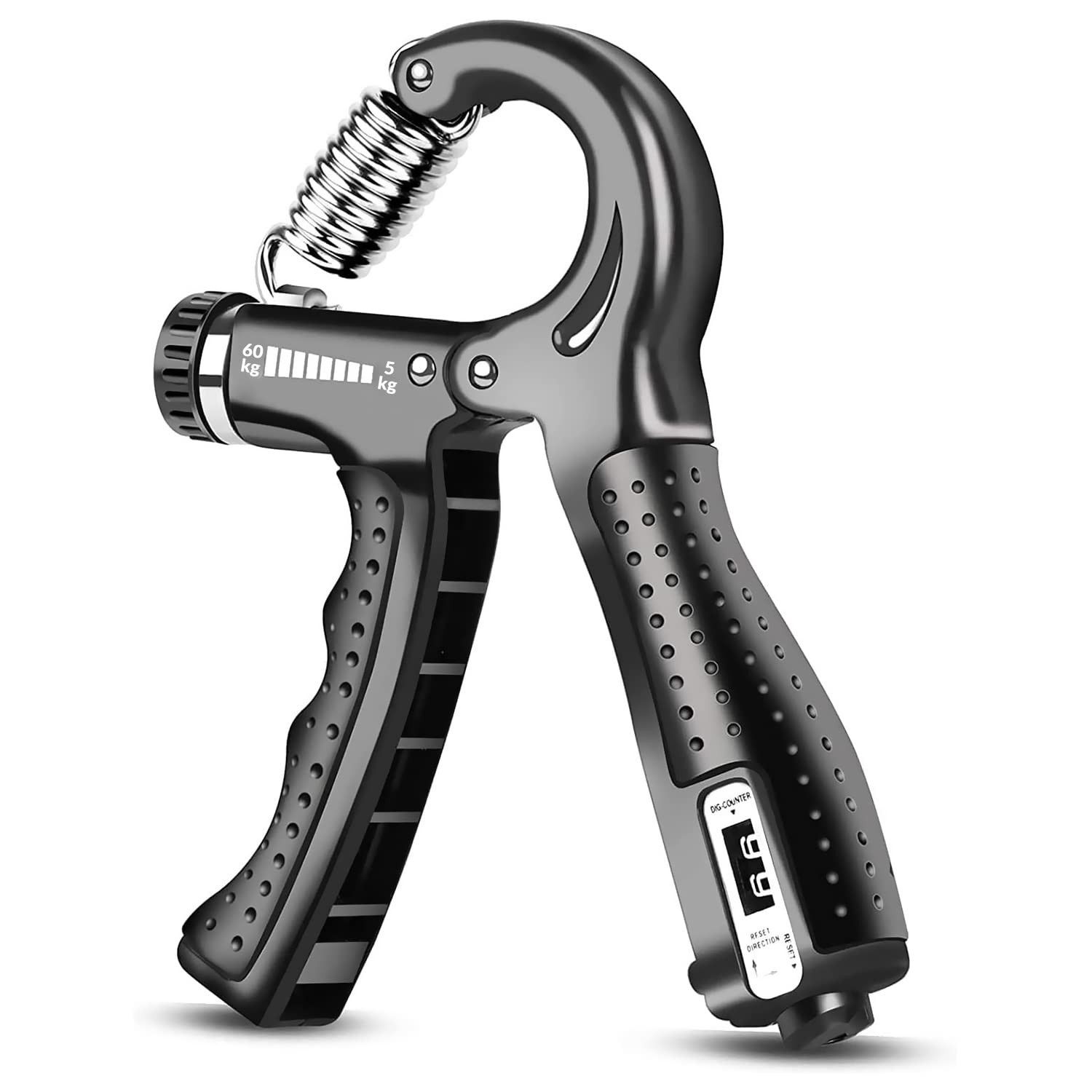 Adjustable Hand Grip Strengthener, Hand Gripper With Counter for Men & Women for Gym Workout Hand Exercise Equipment for Forearm Exercise, Finger Exercise