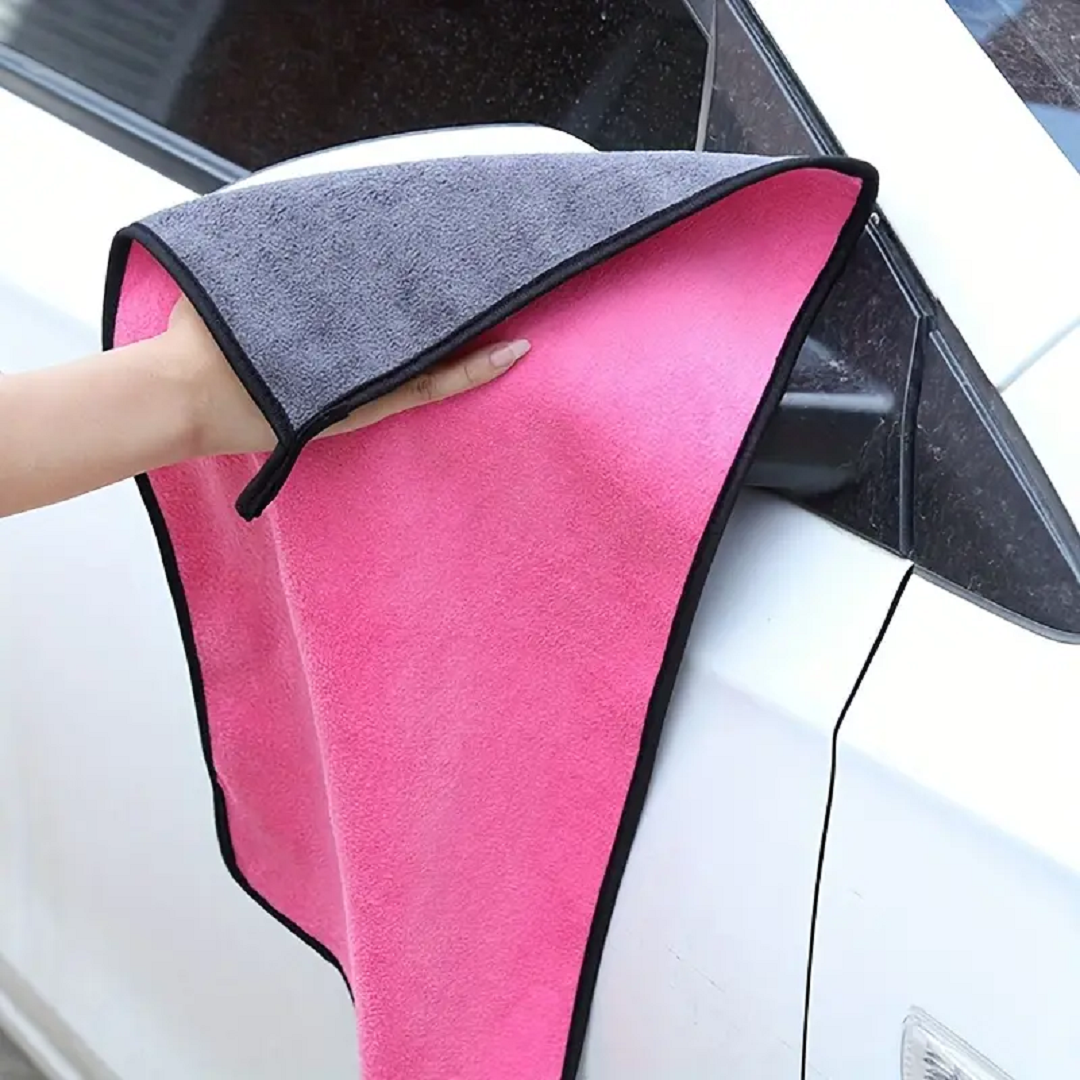 Microfiber Cloths for Car, Bike, Kitchen & Laptop Cleaning | High-Quality & Durable (Pack Of 4)