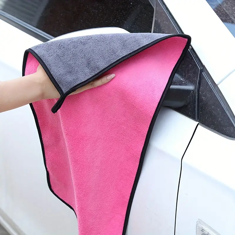 Progience 600 GSM Microfiber Vehicle Washing Cloth (PACK OF 4)