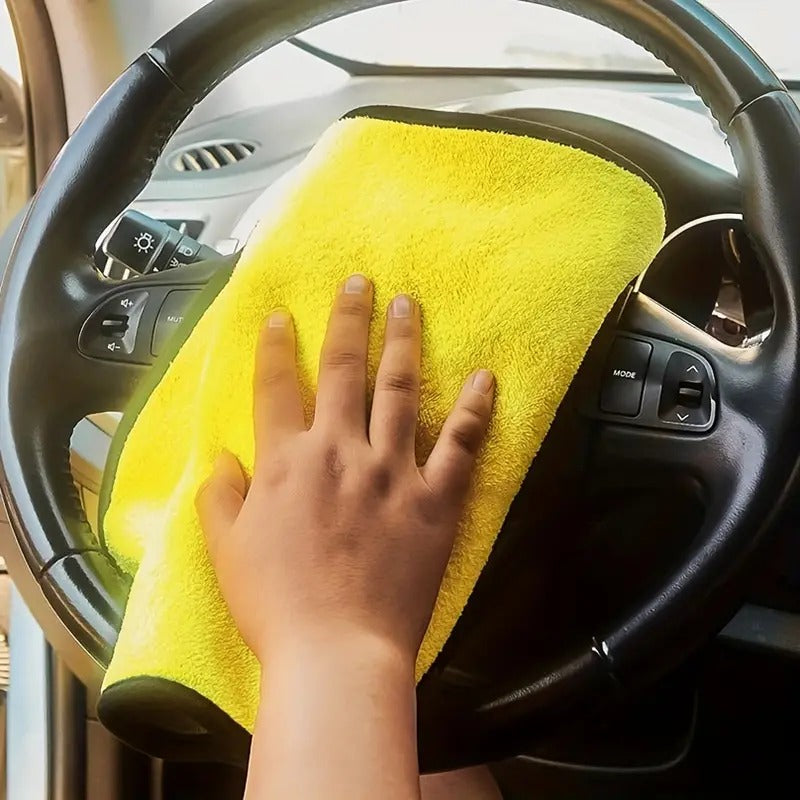 Progience 600 GSM Microfiber Vehicle Washing Cloth (PACK OF 4)