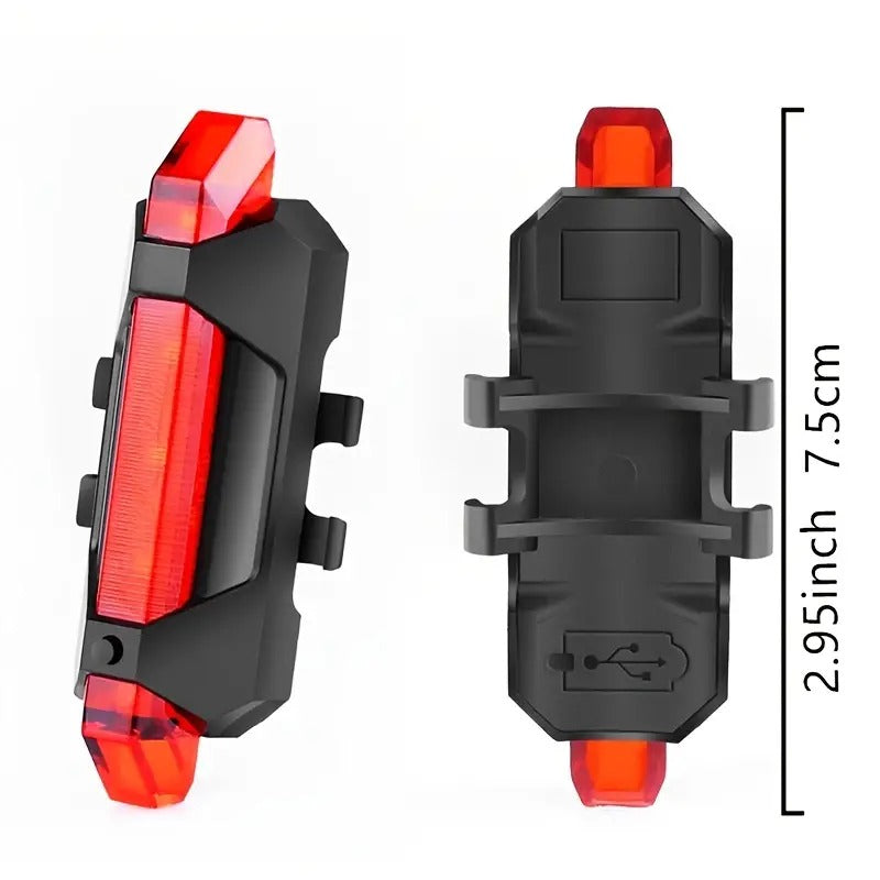 Rechargeable Cycle Tail Light: Eco-Friendly Safety