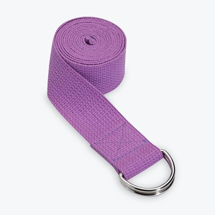 High Density EVA Foam Yoga Block for Improve Strength| Flexibility| Yoga Brick & Yoga Strap with Extra Safe Adjustable D-Ring Buckle for Back Support Bend, Yoga Session for Unisex