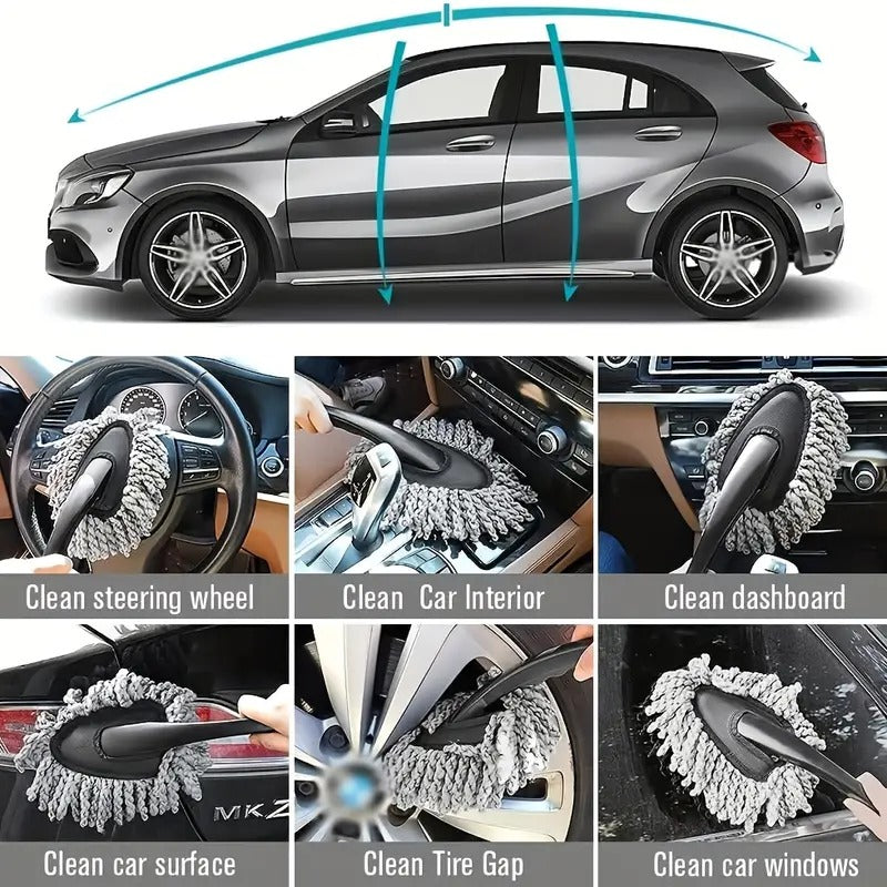 Progience Car Cleaning Duster Removal/Washer Sponge Car Care Cleaning Dusting-0 Wet and Dry Duster