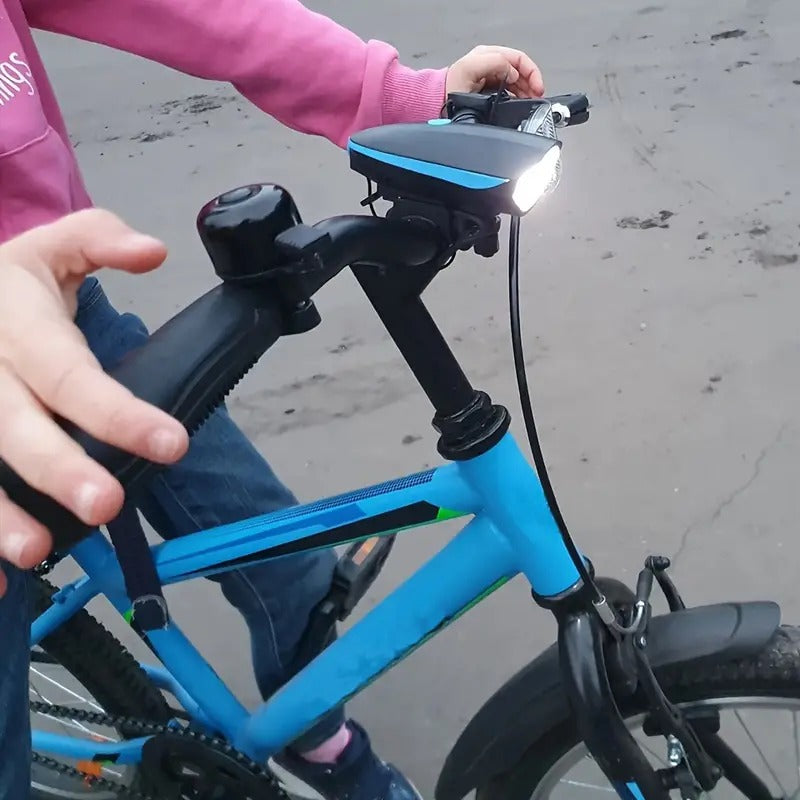 Rechargeable Bicycle Horn and Light: The Ultimate Safety Combo for Cyclista Rechargeab Light