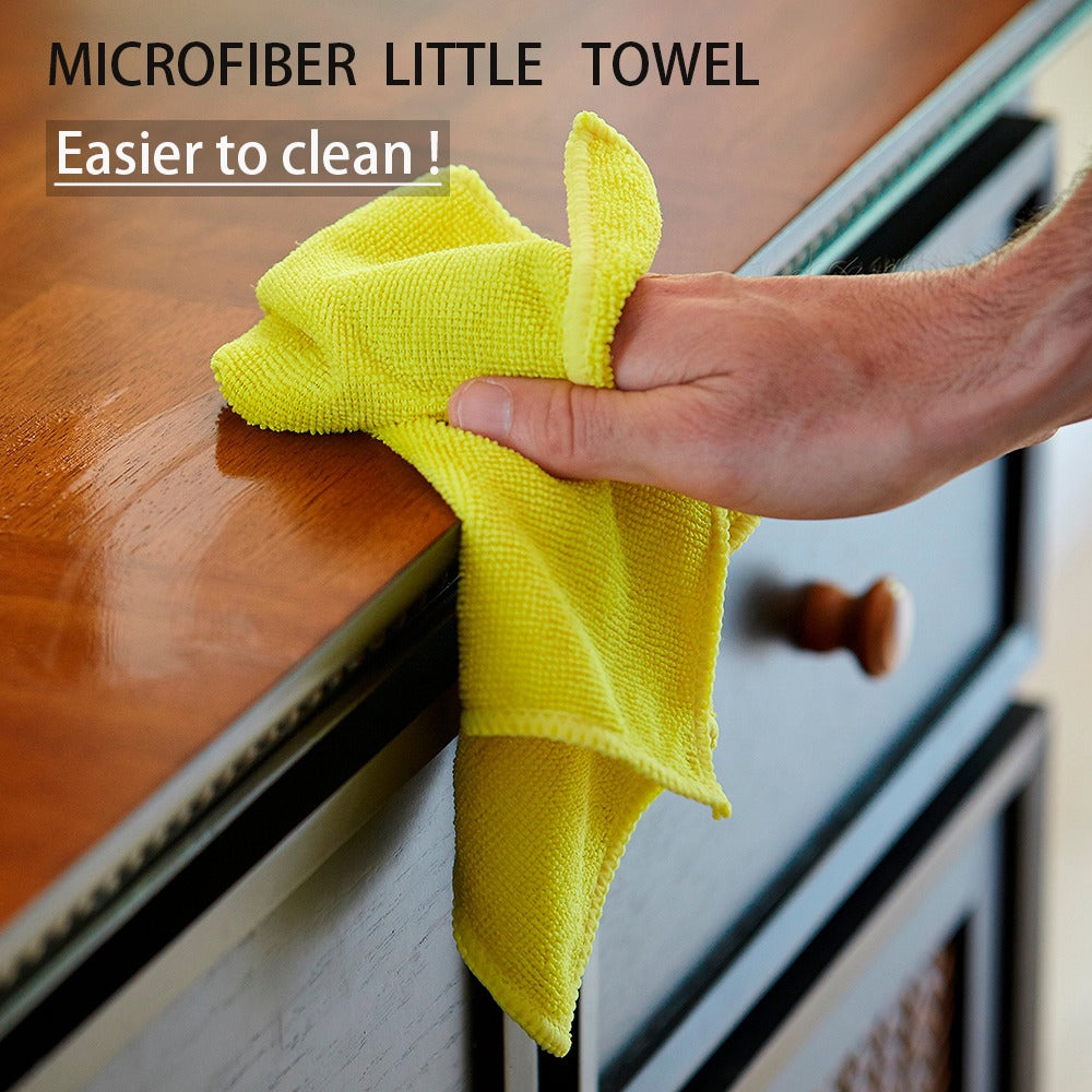Progience 250 GSM Microfiber Hand Towel: Soft, Absorbent, and Durable (PACK OF 5)