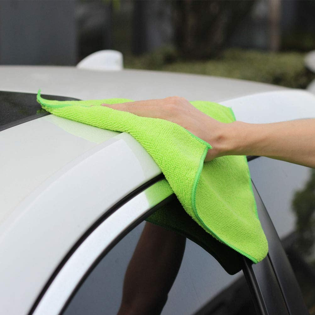 Progience 250 GSM Microfiber Hand Towel: Soft, Absorbent, and Durable (PACK OF 5)