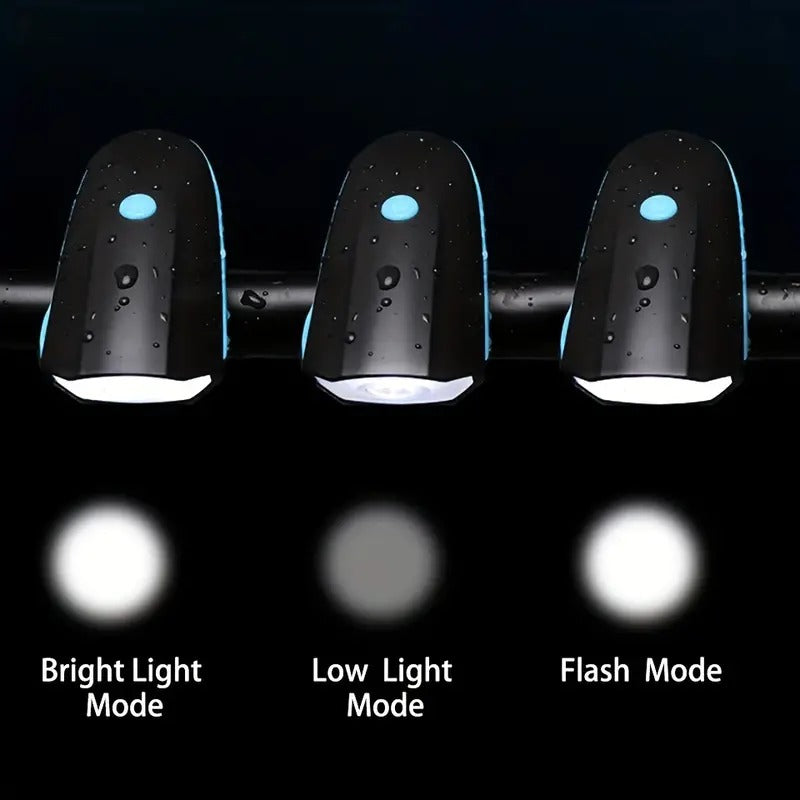 Rechargeable Bicycle Horn and Light: The Ultimate Safety Combo for Cyclista Rechargeab Light