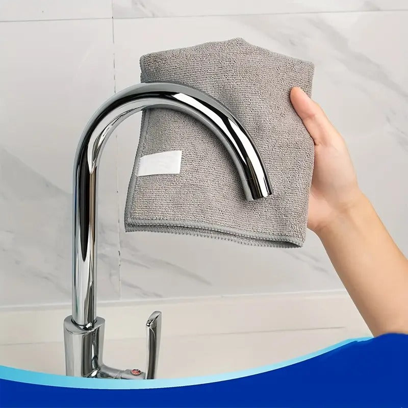 Progience 350 GSM Microfiber Hand Towel: Soft, Absorbent, and Durable (Pack of 4)