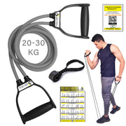 AJRO DEAL Resistance Tube Burn Fat, Build Muscle, and Improve Health
